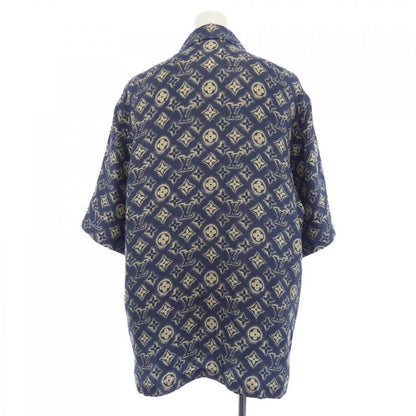 Louis Vuitton Monogram Silk Shorts Short Sleeve Shirt Hps34wz49 S Shirt