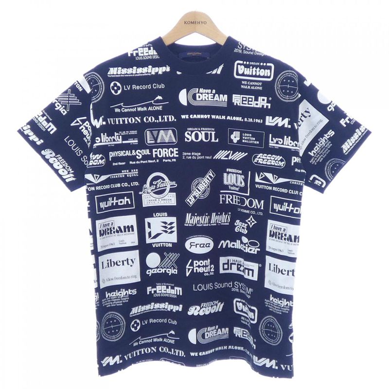 Louis Vuitton All Over Logo Hhy20wnpg T-shirt