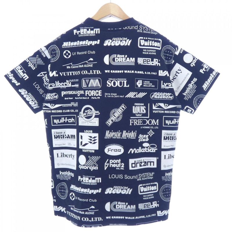 Louis Vuitton All Over Logo Hhy20wnpg T-shirt