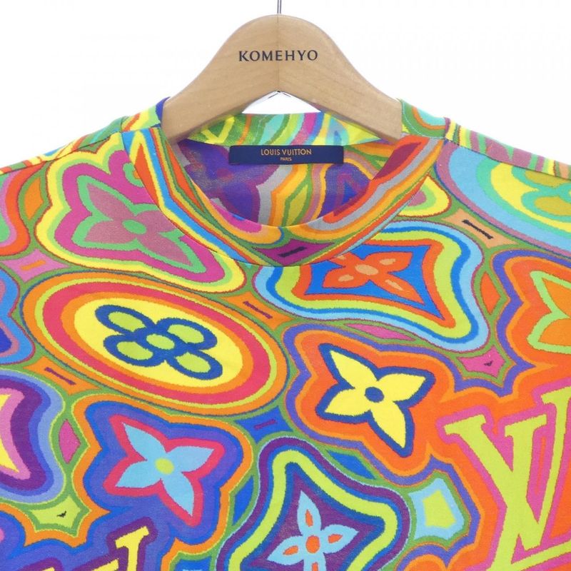Louis Vuitton Printed Damier LVT Shirt Hky74wnpg T-shirt