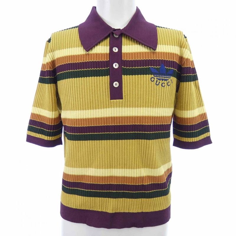 Gucci 696246 Xkcdy Adidas Polo Shirt
