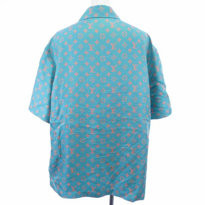 Louis Vuitton Monogram Short Sleeve Silk Shirt Hts06wupp S/S Shirt