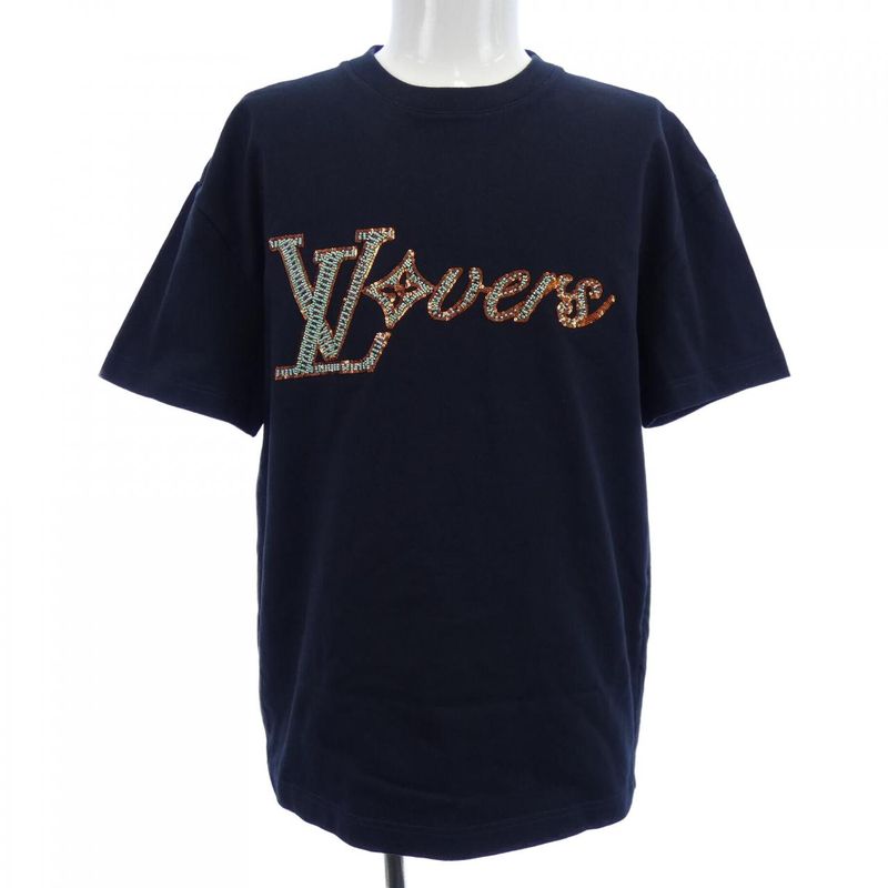 Louis Vuitton Embroidered Short Sleeve T-shirt Hry29wnpl T-shirt