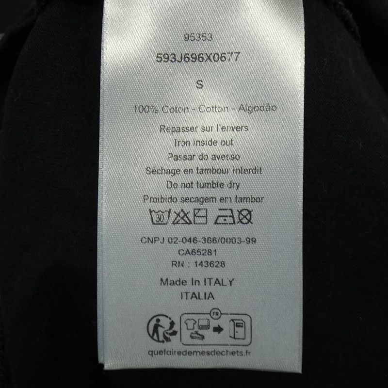 Dior Christian DIOR Couture 593j696x0677 T-shirt