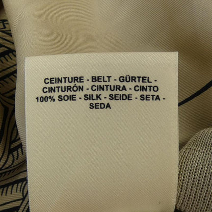 Hermes Zouaves ET Dragons *17-7762 Twill Raine Long Cardigan