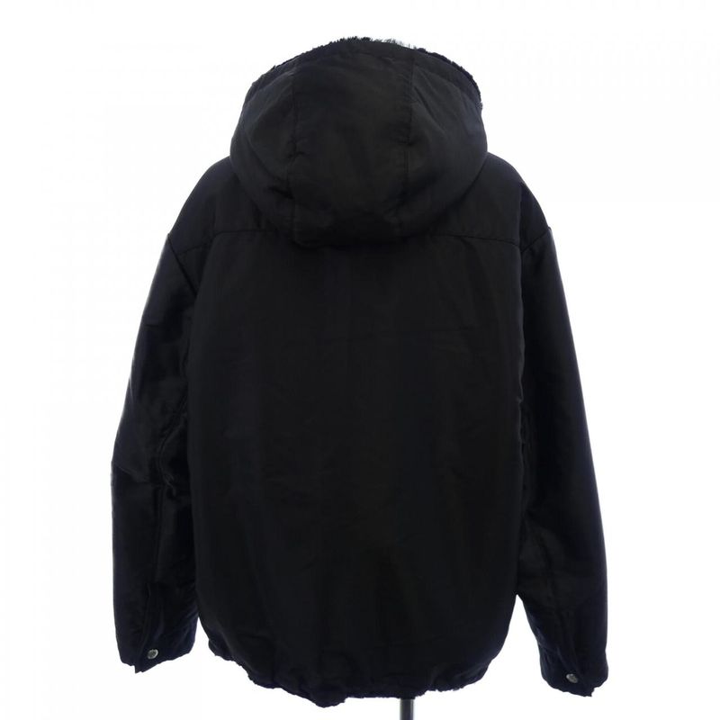 Prada Triangle Logo Upw404 1Y7Q Mouton Jacket