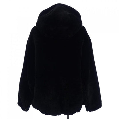 Prada Triangle Logo Upw404 1Y7Q Mouton Jacket