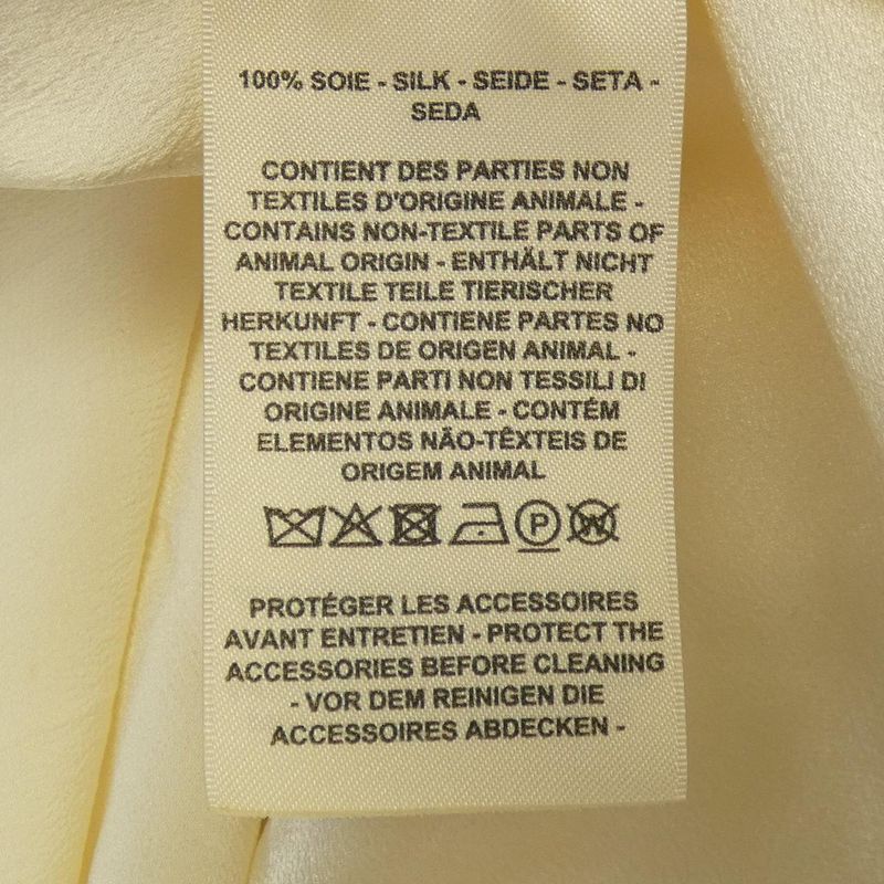 Hermes ROBE Inspiration Chemise 2h0540dc Crude Cel Medal Dress