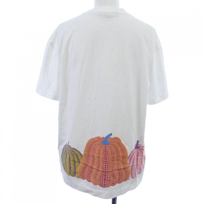 Louis Vuitton Lv×yk Pumpkin Print T-shirt Hoy25wnpg Yayoi Kusama T-shirt