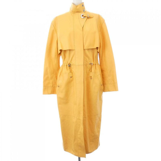 Hermes 2e1110d3 Leather Coat