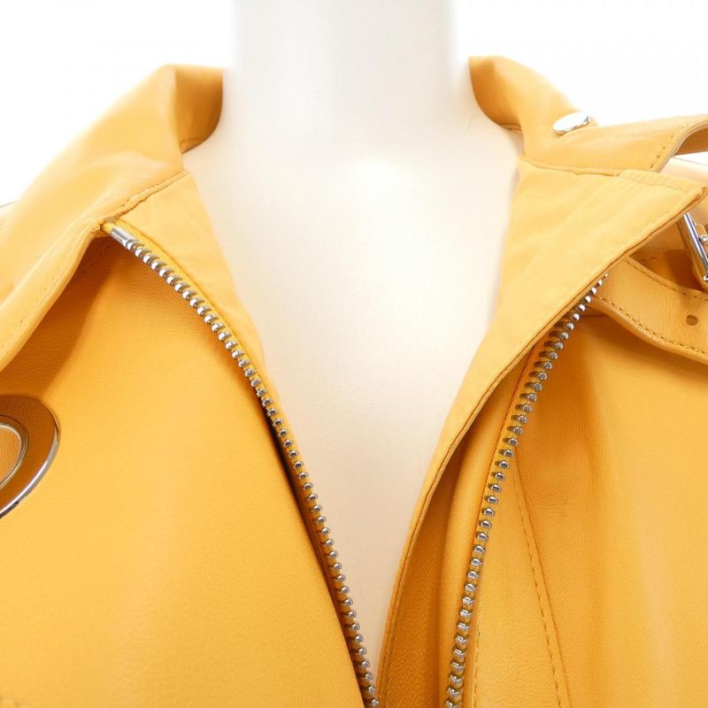 Hermes 2e1110d3 Leather Coat