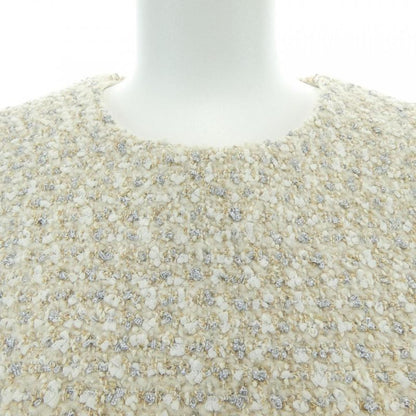 Louis Vuitton Lurex Tweed Belted Skater Dress Fndr66o80 Dress