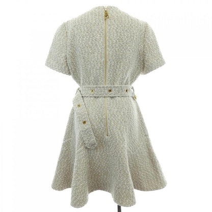 Louis Vuitton Lurex Tweed Belted Skater Dress Fndr66o80 Dress