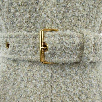 Louis Vuitton Lurex Tweed Belted Skater Dress Fndr66o80 Dress