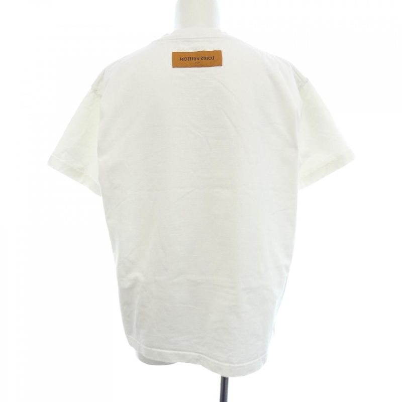 Louis Vuitton Embossed LV Cotton T-shirt Hny55wdt3 T-shirt