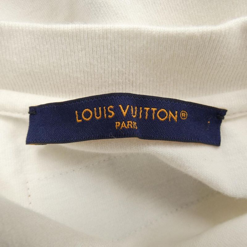 Louis Vuitton Embossed LV Cotton T-shirt Hny55wdt3 T-shirt