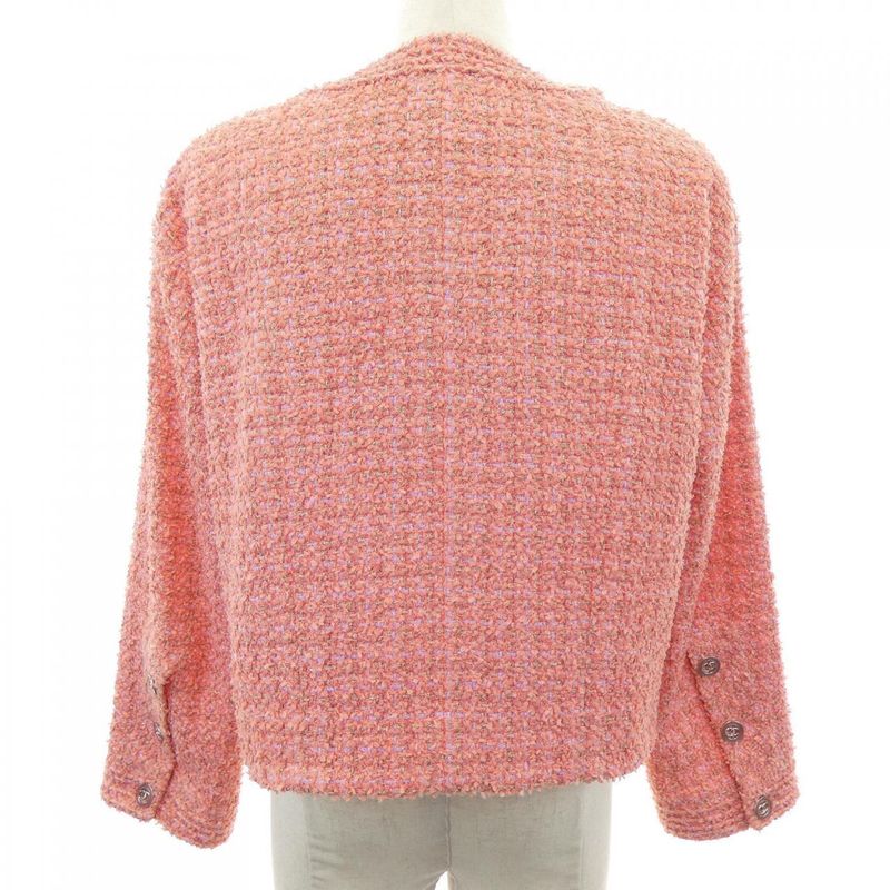 Chanel P63284v48654 20P Collarless Jacket