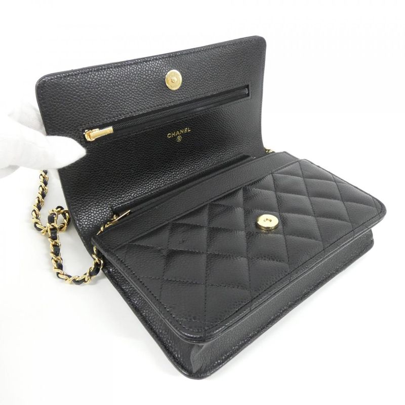 Chanel Timeless Classic Line Ap0250 Chain Wallet