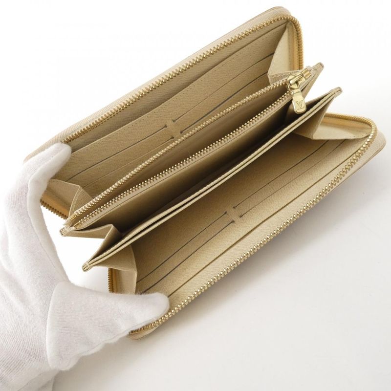 Louis Vuitton Damier Azure Zippy Wallet N60019 Wallet