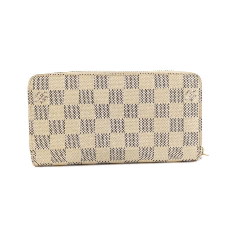 Louis Vuitton Damier Azure Zippy Wallet N60019 Wallet