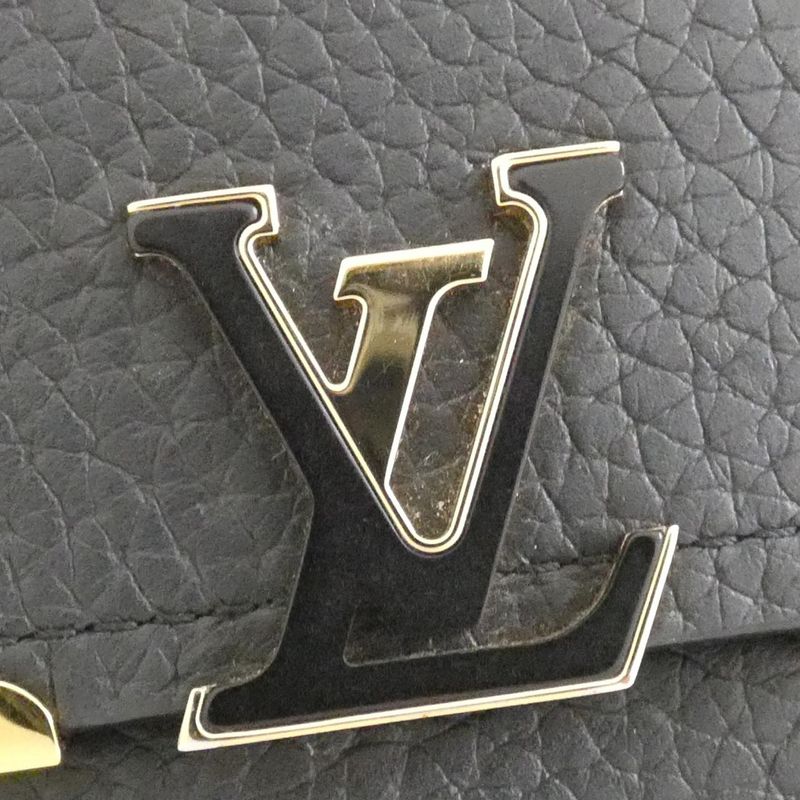 Louis Vuitton Taurillon Portefeuille Capucines Compact M82764 Wallet