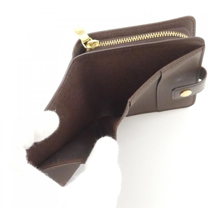 Louis Vuitton Damier Compact Zip N61668 Wallet