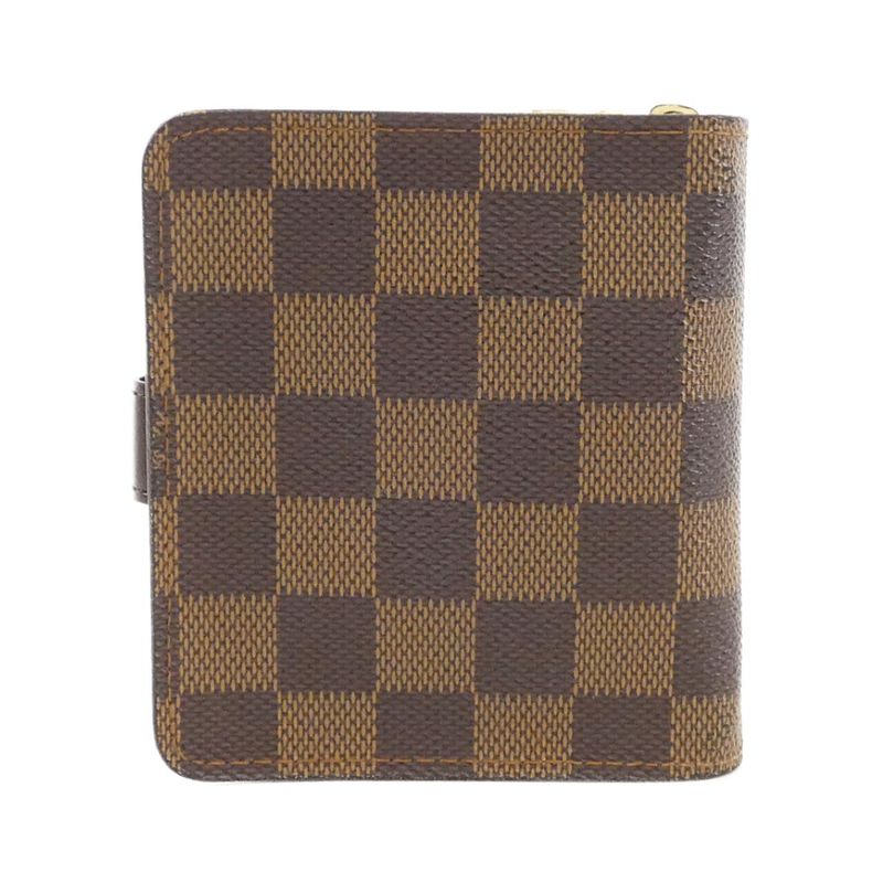 Louis Vuitton Damier Compact Zip N61668 Wallet