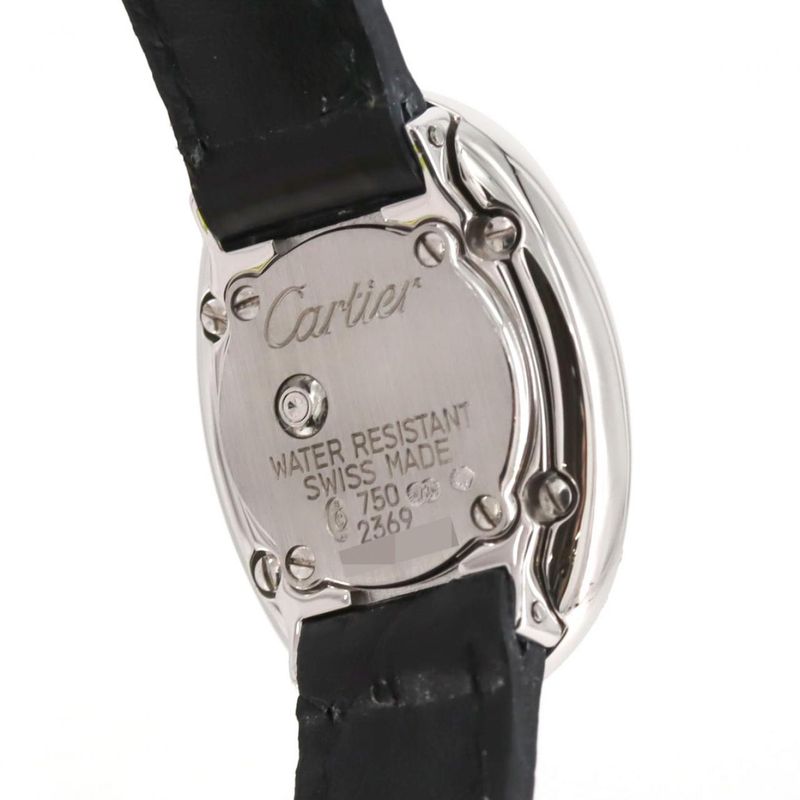 Cartier Mini Baignoire WG 2D Wb509531 WG Quartz