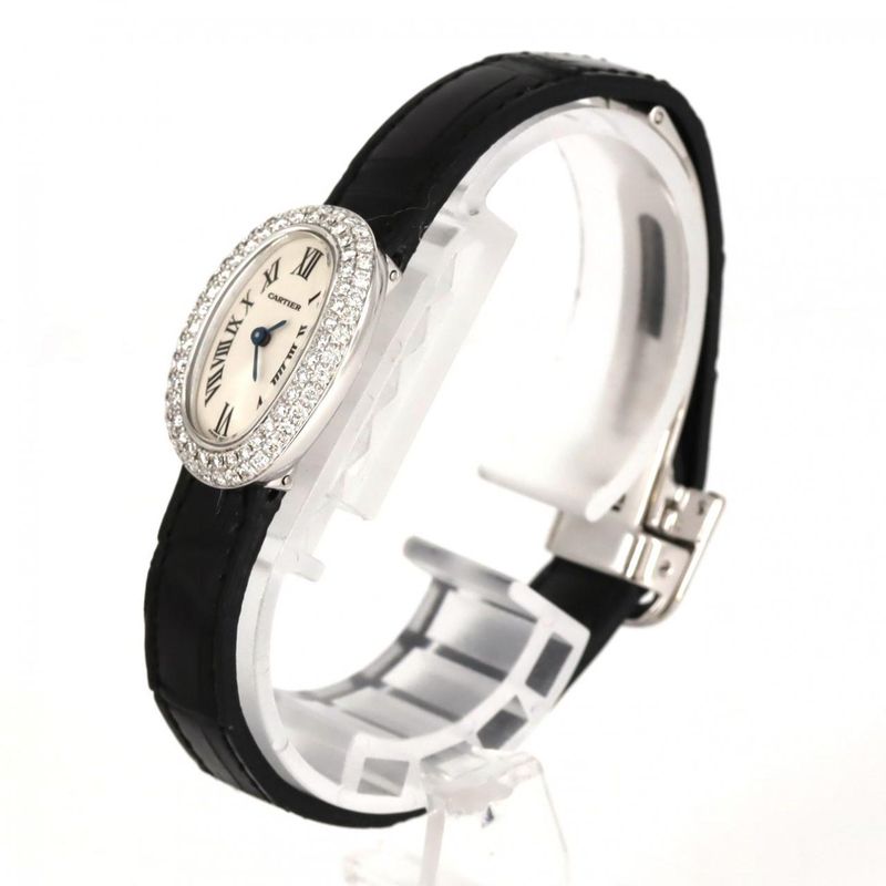 Cartier Mini Baignoire WG 2D Wb509531 WG Quartz