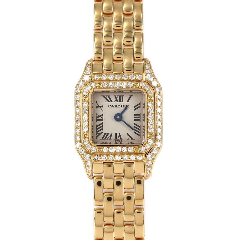 Cartier Mini Panthère YG 2D Wf3141b9 YG Quartz