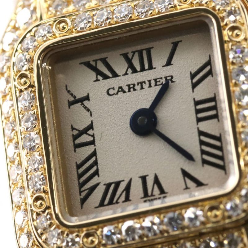 Cartier Mini Panthère YG 2D Wf3141b9 YG Quartz