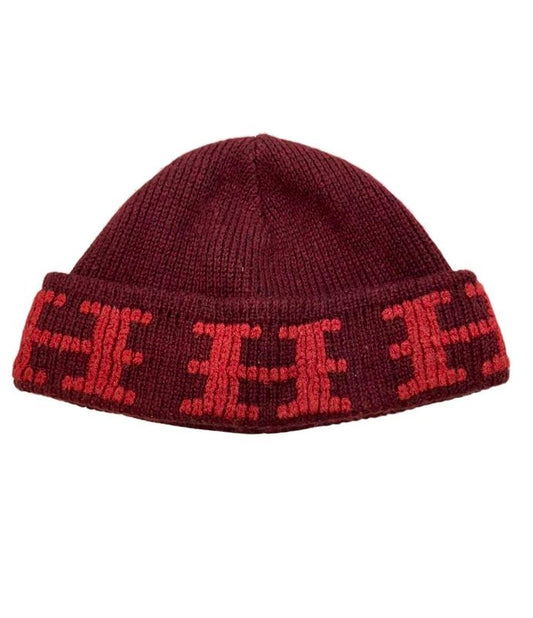 Hermes Knit Hat 100% Cashmere Ladies Men SIZE ME Hermes