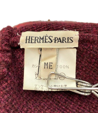 Hermes Knit Hat 100% Cashmere Ladies Men SIZE ME Hermes