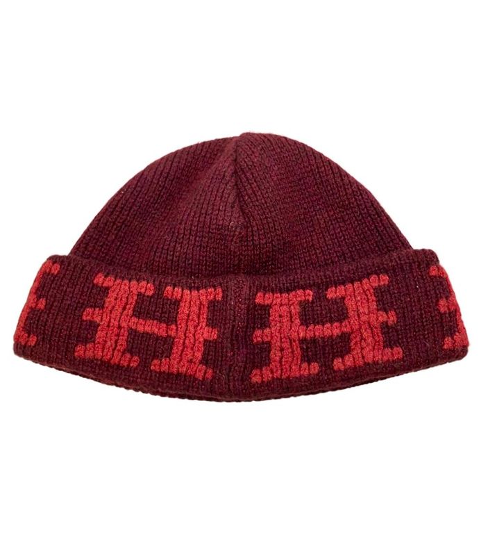 Hermes Knit Hat 100% Cashmere Ladies Men SIZE ME Hermes