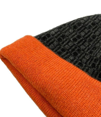 Hermes Knit Hat 100% Cashmere Ladies Men SIZE ME Hermes