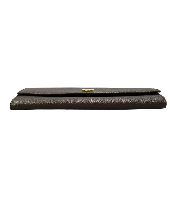 Bulgari Long Wallet Women Men Bvlgari