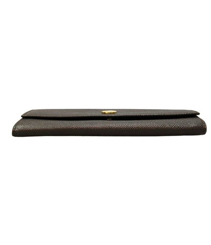 Bulgari Long Wallet Women Men Bvlgari