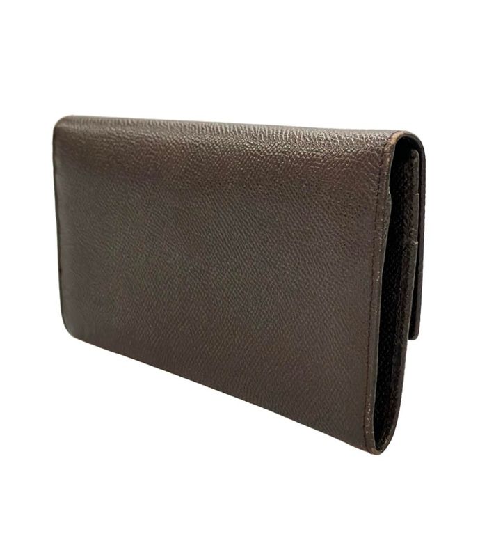 Bulgari Long Wallet Women Men Bvlgari