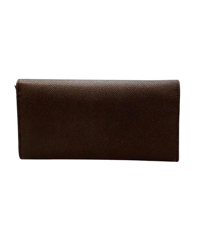 Bulgari Long Wallet Women Men Bvlgari