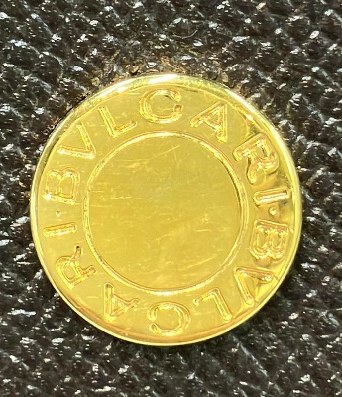 Bulgari Long Wallet Women Men Bvlgari