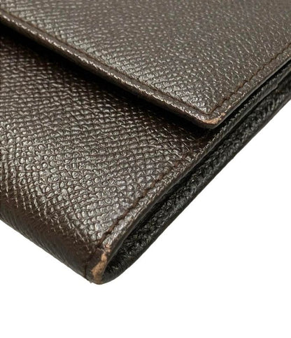 Bulgari Long Wallet Women Men Bvlgari