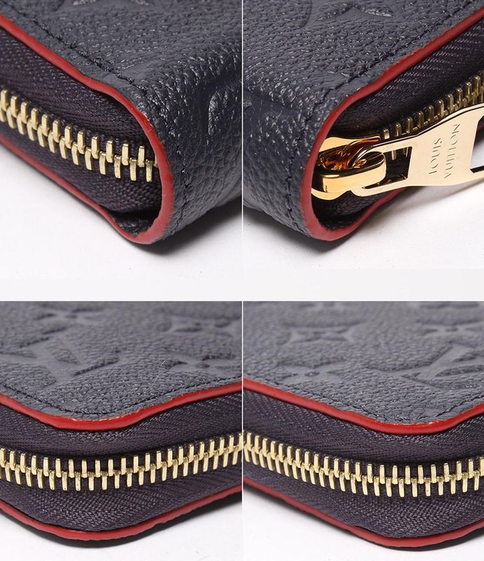 Louis Vuitton Round Zipper Long Wallet Zippy Wallet Monogram Empreinte M62121