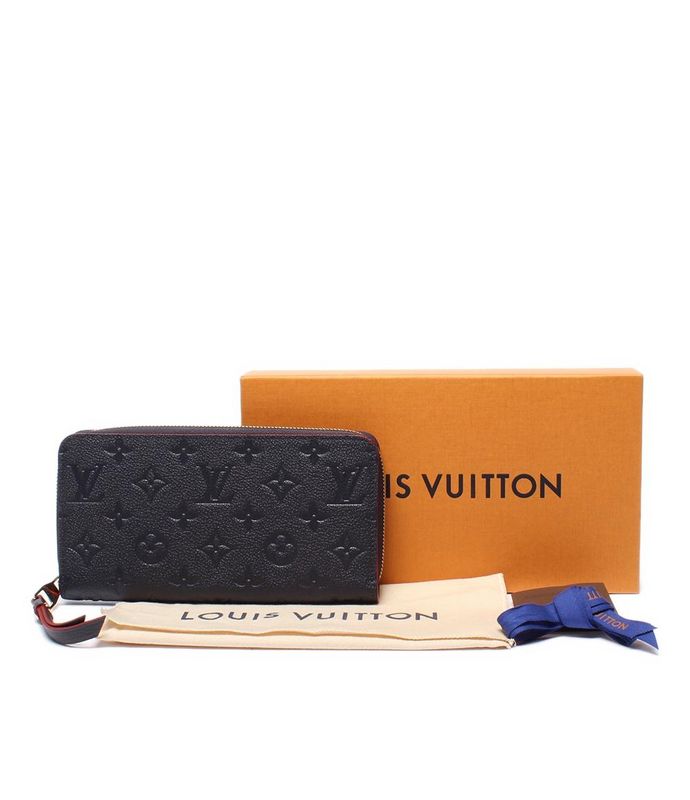 Louis Vuitton Round Zipper Long Wallet Zippy Wallet Monogram Empreinte M62121