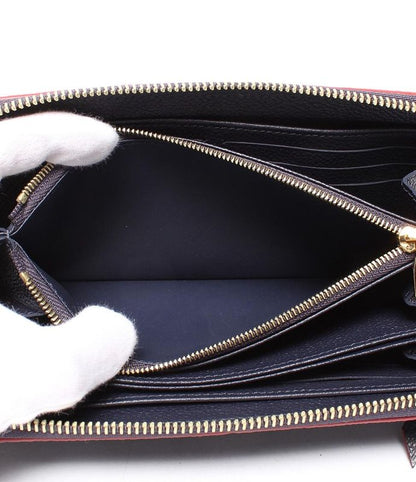 Louis Vuitton Round Zipper Long Wallet Zippy Wallet Monogram Empreinte M62121