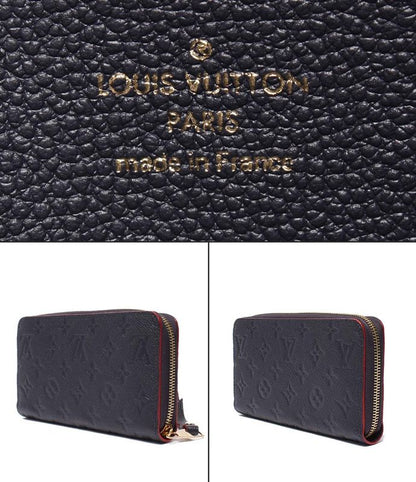 Louis Vuitton Round Zipper Long Wallet Zippy Wallet Monogram Empreinte M62121