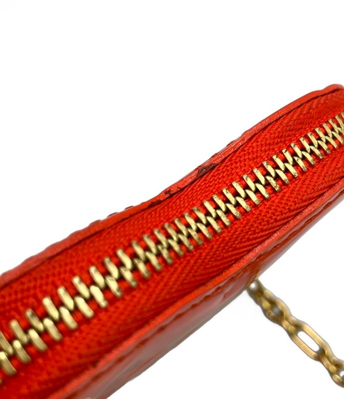 Louis Vuitton Coin Case Vernis Portmonnaie Coeur M93658 Ladies Louis Vuitton