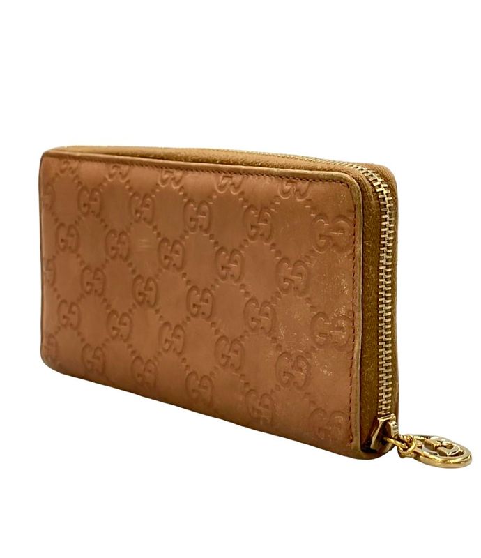 Gucci Round Zipper Long Wallet Guccissima 212110 4276 Ladies Gucci