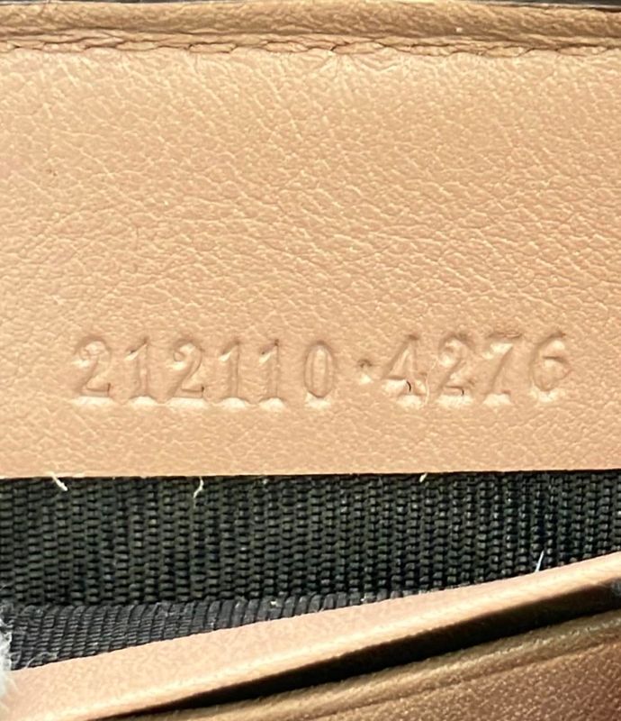 Gucci Round Zipper Long Wallet Guccissima 212110 4276 Ladies Gucci