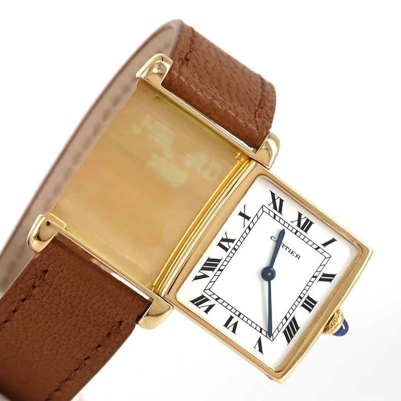 Cartier Tan Cles Berso LM YG Hand-wound