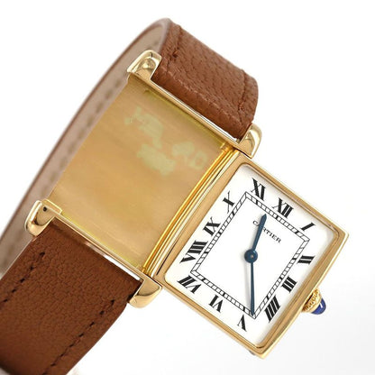 Cartier Tan Cles Berso LM YG Hand-wound